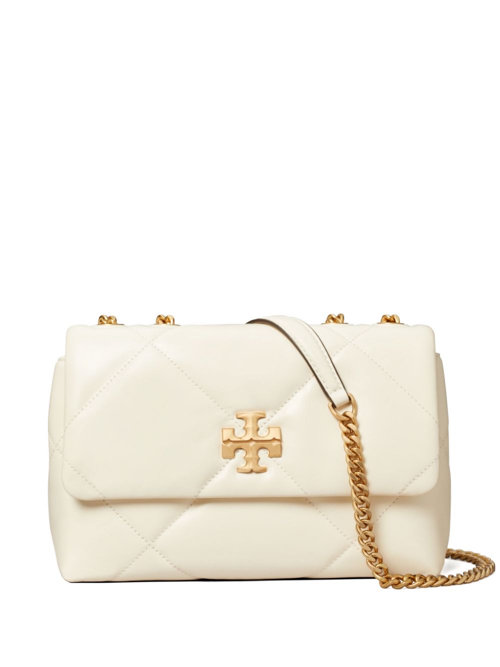 Tory Burch Leather Kira Diamond Small Shoulder Bag Glam Steals