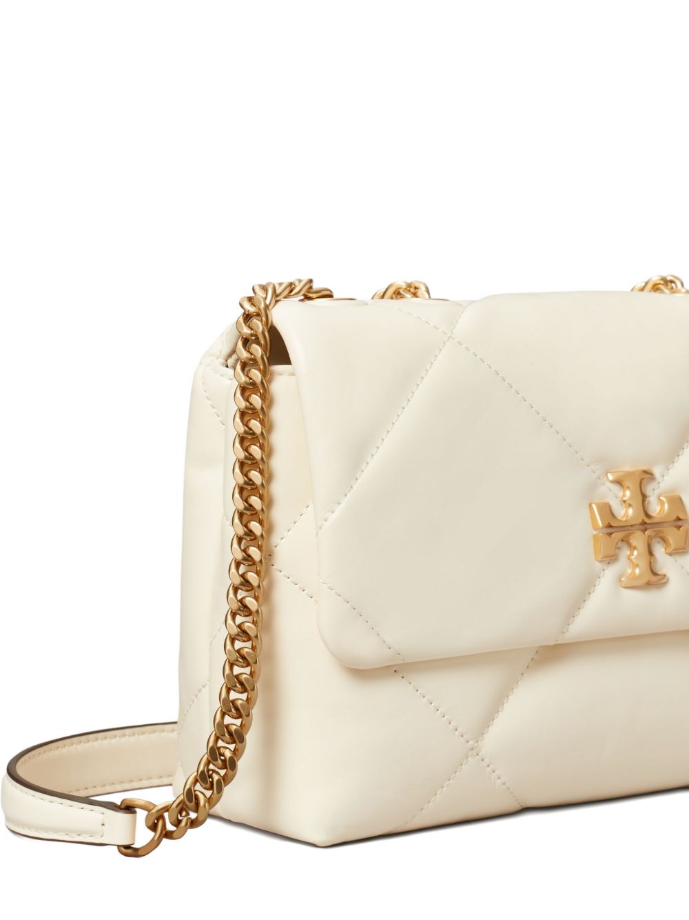 Tory Burch Leather Kira Diamond Small Shoulder Bag Glam Steals