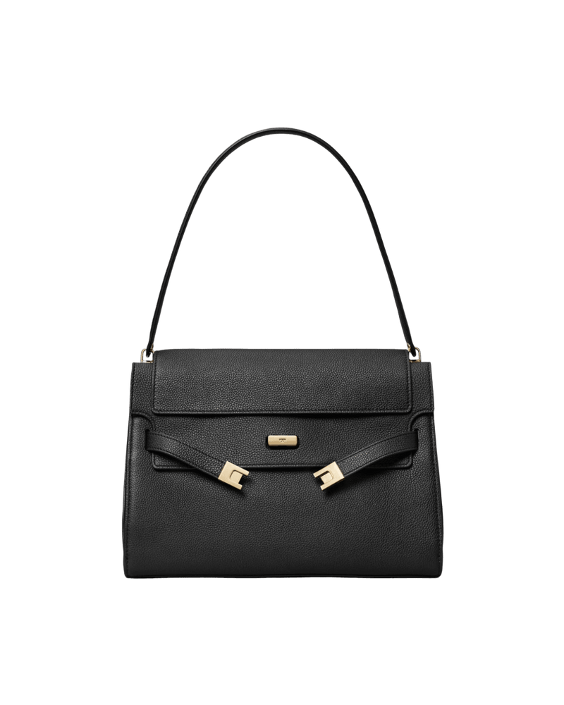 Tory Burch Leather Lee Radziwill Large Handbag Glam Steals