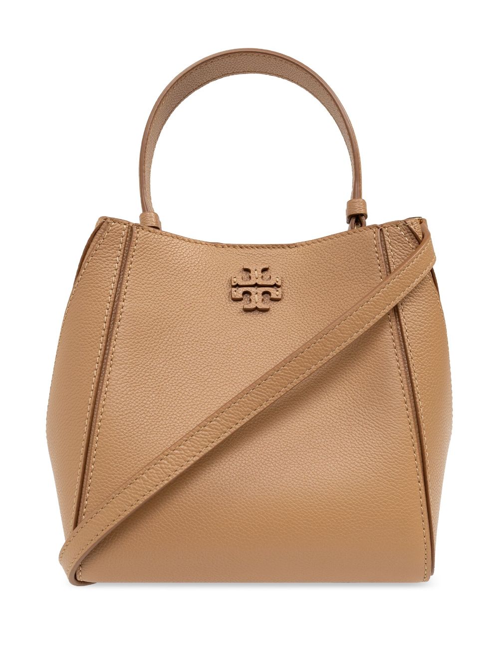 Tory Burch Leather Mcgraw Bucket Bag Glam Steals