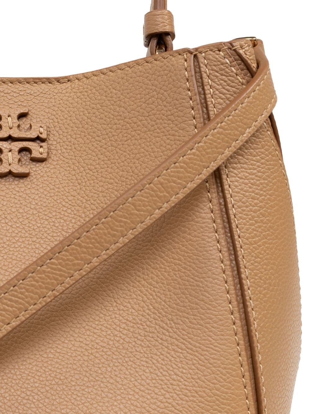 Tory Burch Leather Mcgraw Bucket Bag Glam Steals