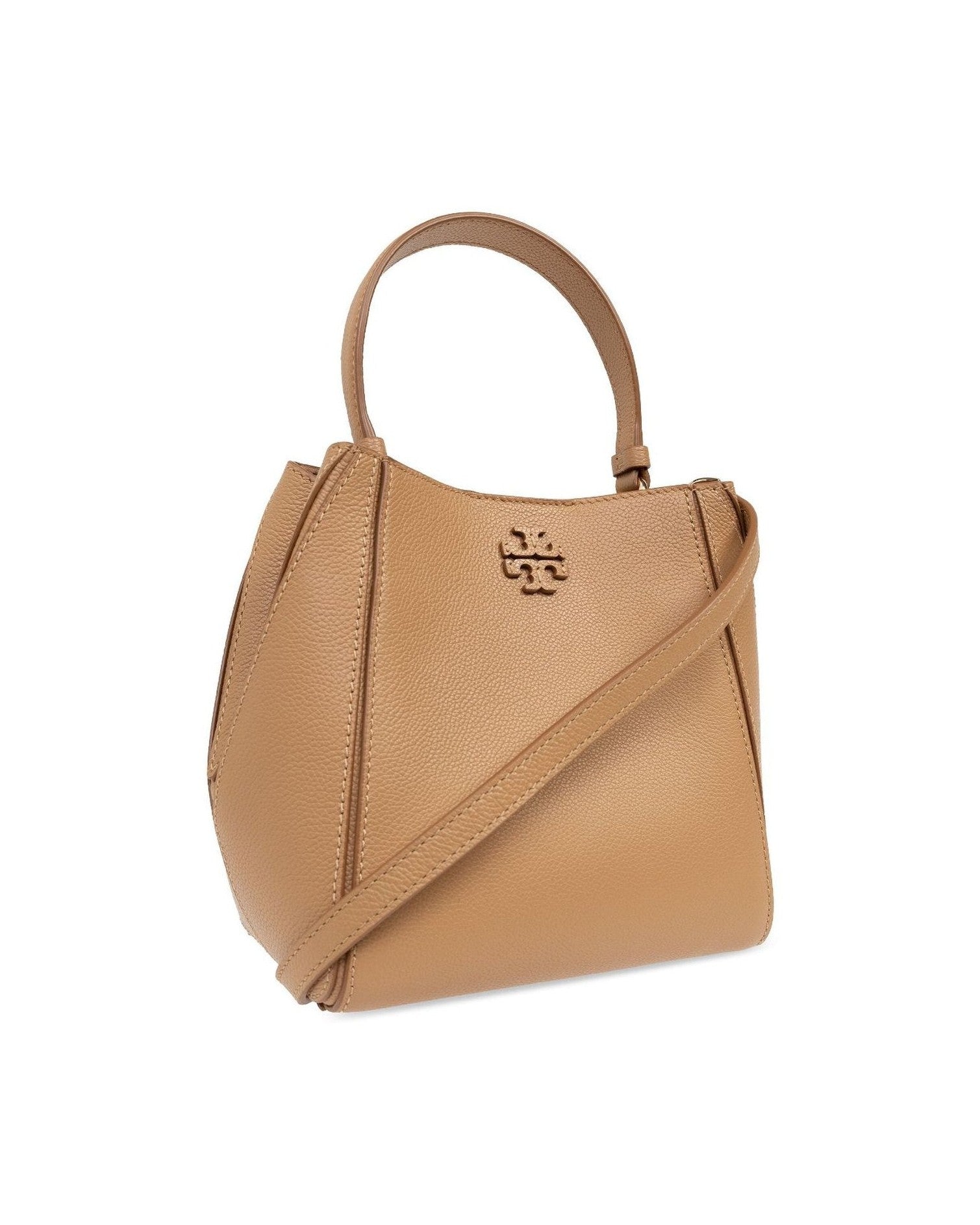 Tory Burch Leather Mcgraw Bucket Bag Glam Steals