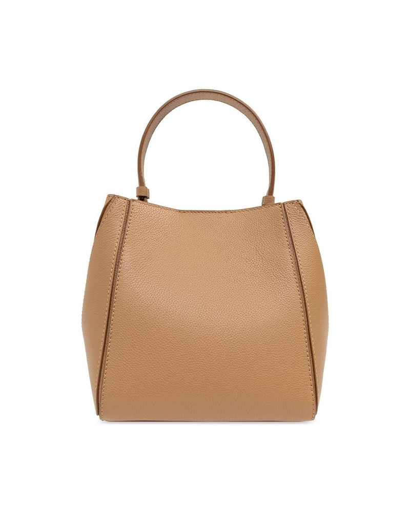 Tory Burch Leather Mcgraw Bucket Bag Glam Steals