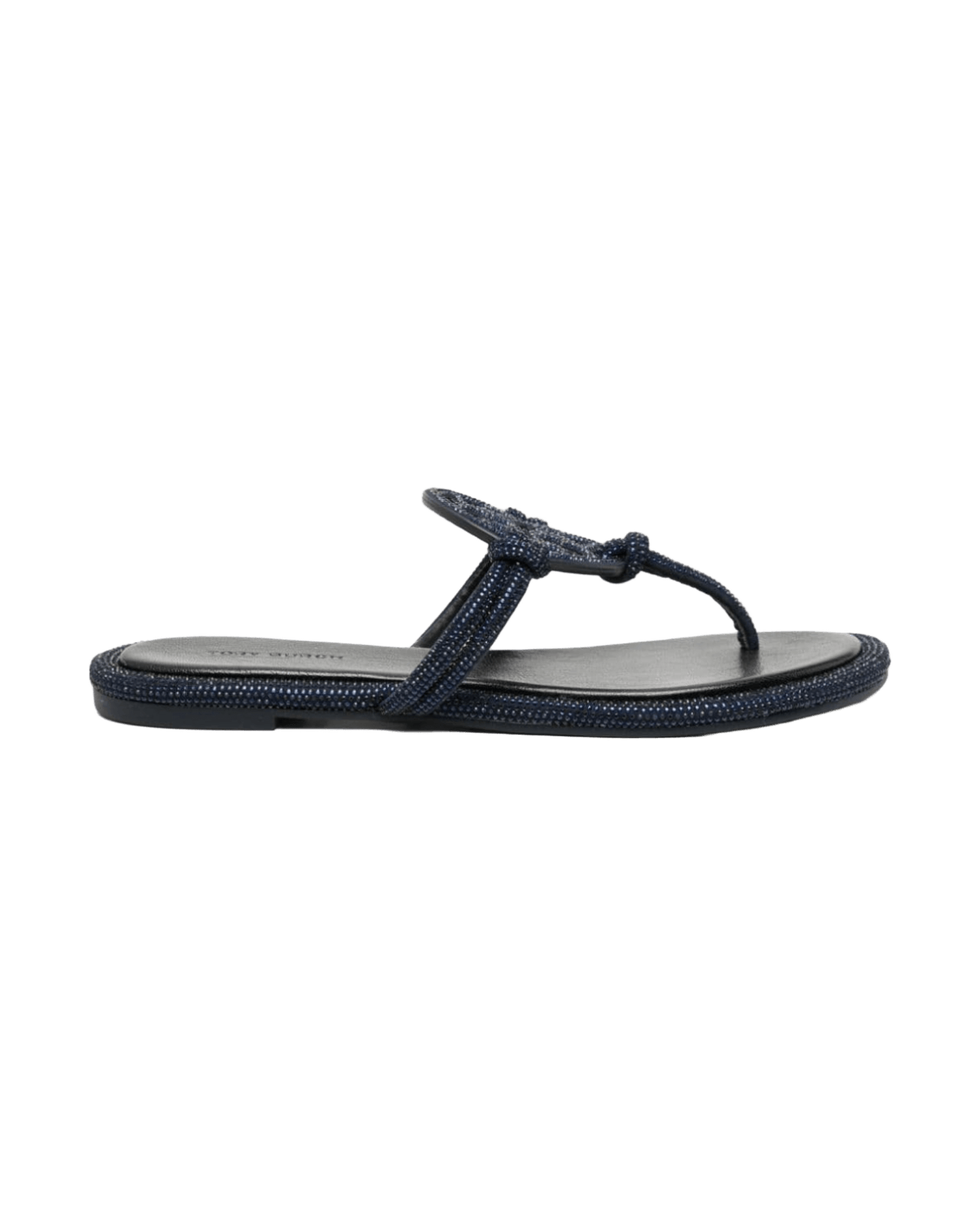 Tory Burch Leather Miller Thong Sandals Glam Steals