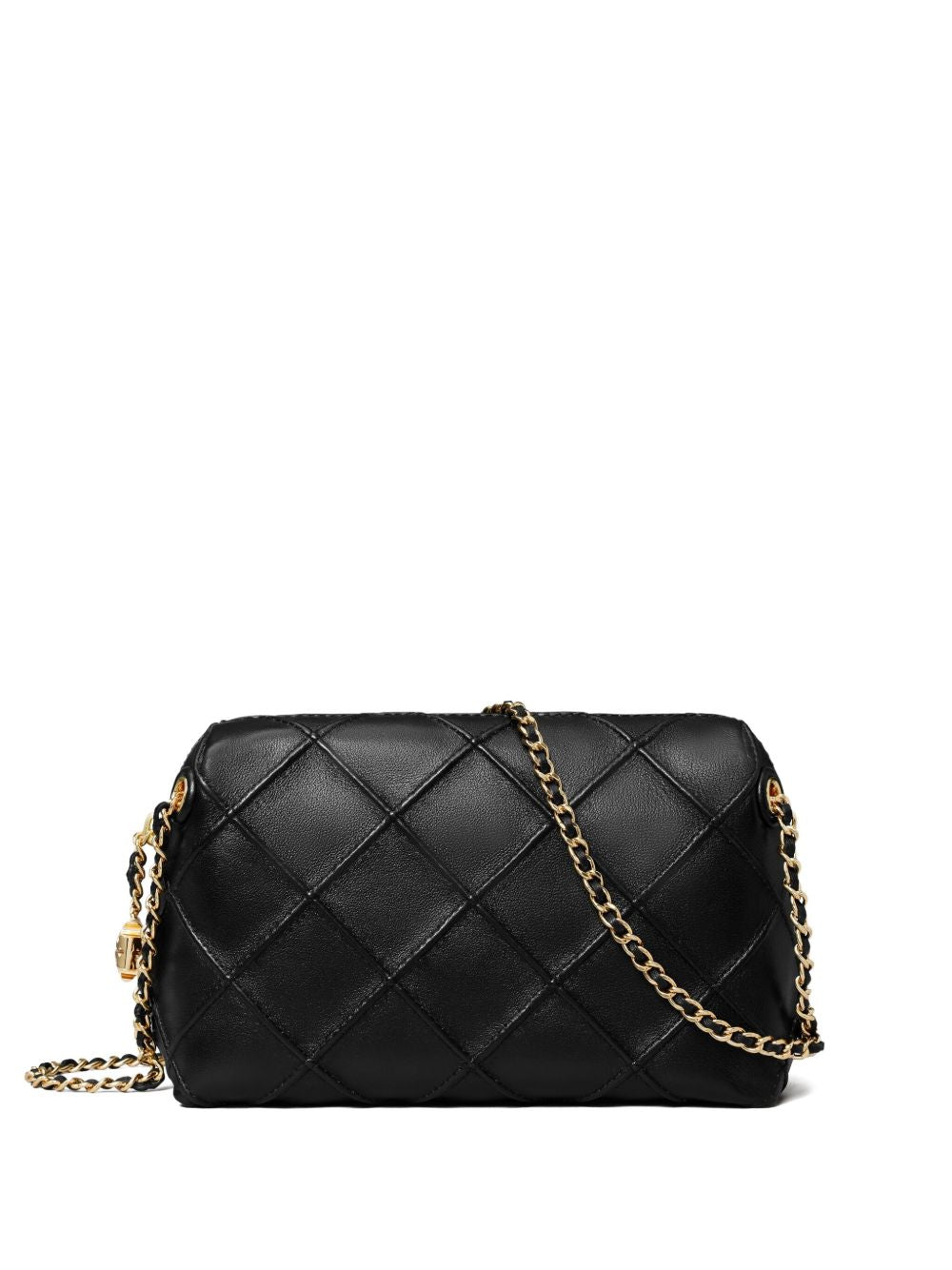 Tory Burch Leather Small Fleming Crossbody Bag Glam Steals