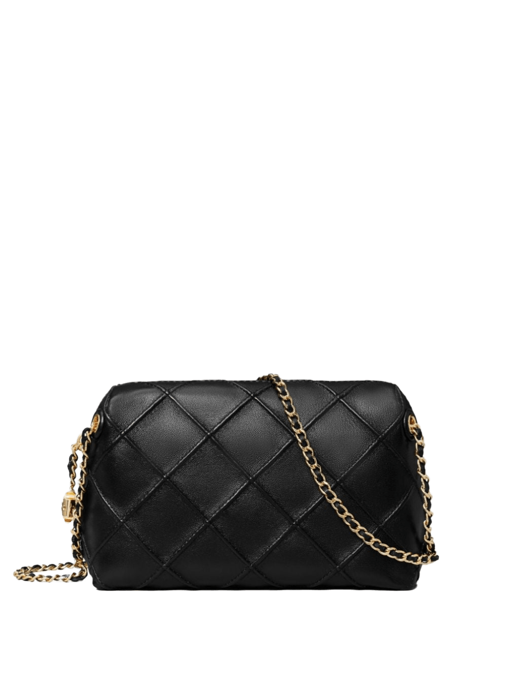 Tory Burch Leather Small Fleming Crossbody Bag Glam Steals