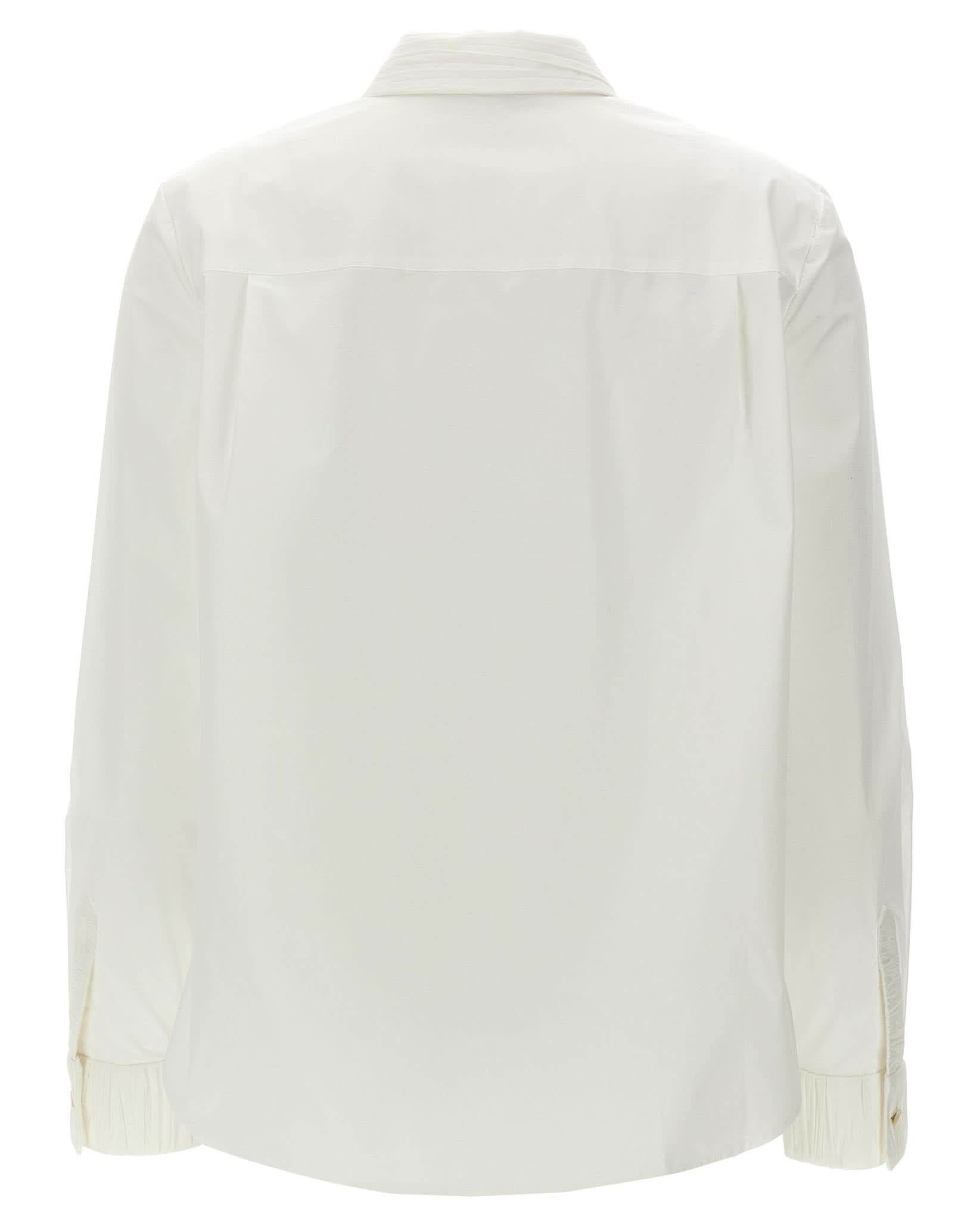 Tory Burch Pleated Detail Shirt Glam Steals