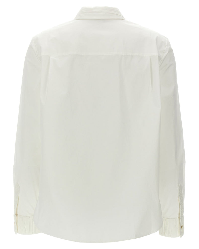 Tory Burch Pleated Detail Shirt Glam Steals