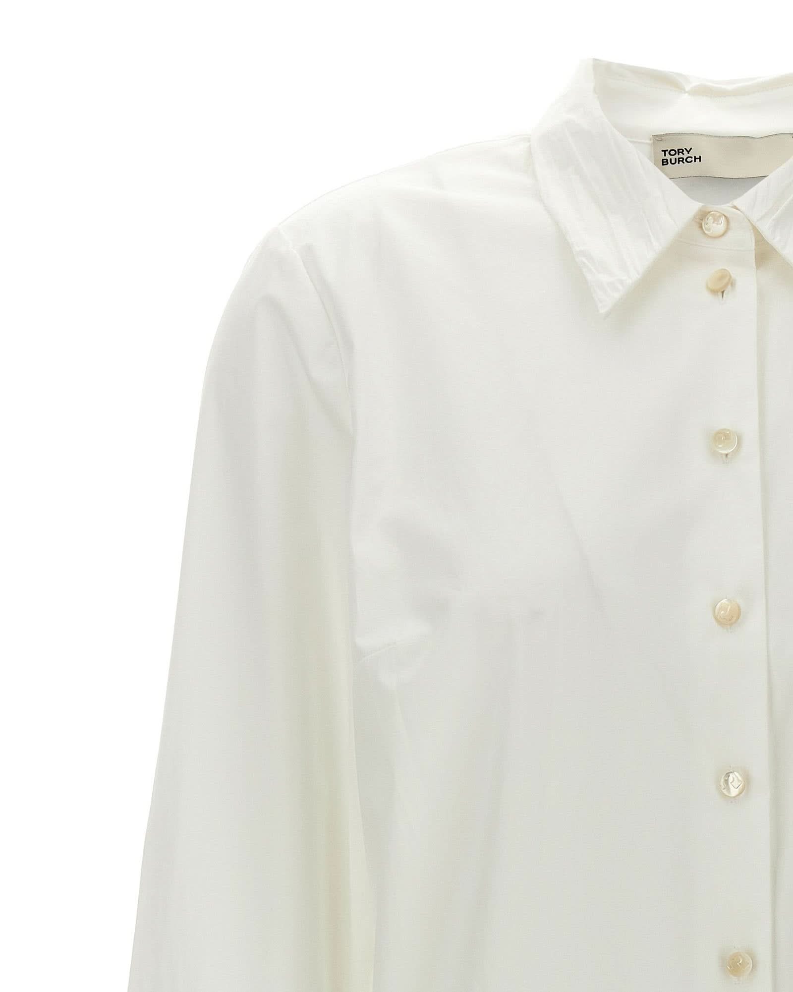 Tory Burch Pleated Detail Shirt Glam Steals