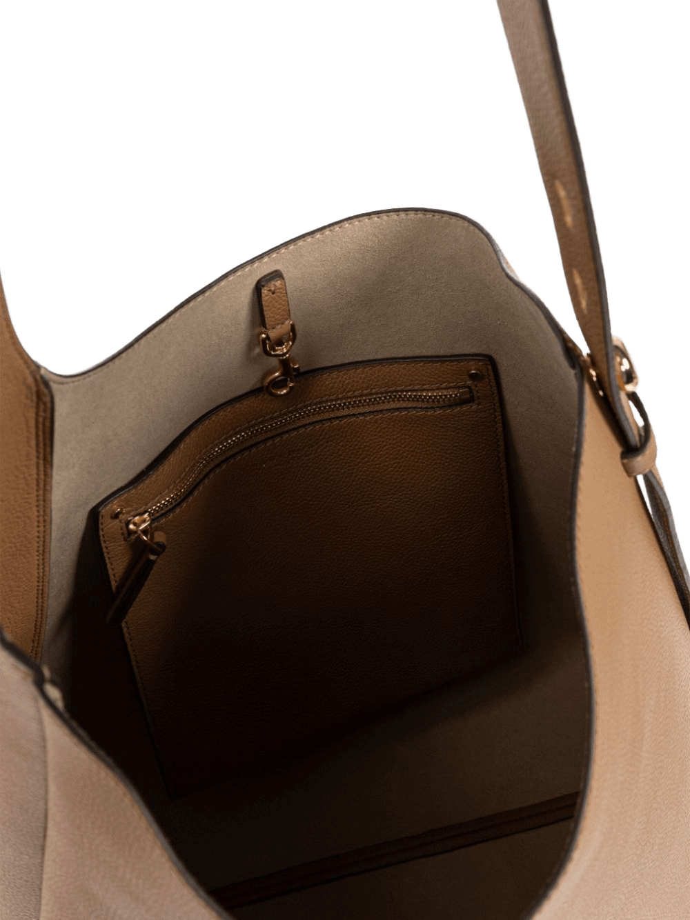 Tory Burch Romy leather hobo bag Glam Steals