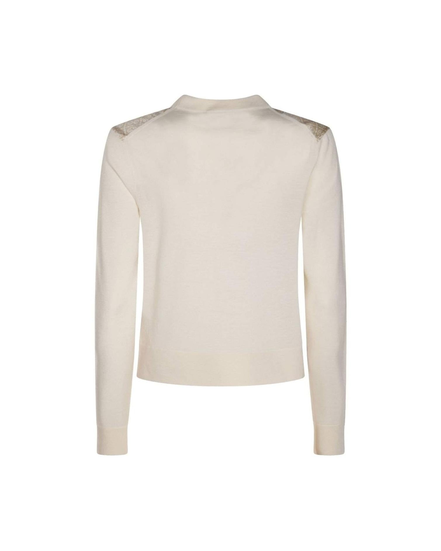 Tory Burch Silk T Monogram Cardigan Glam Steals