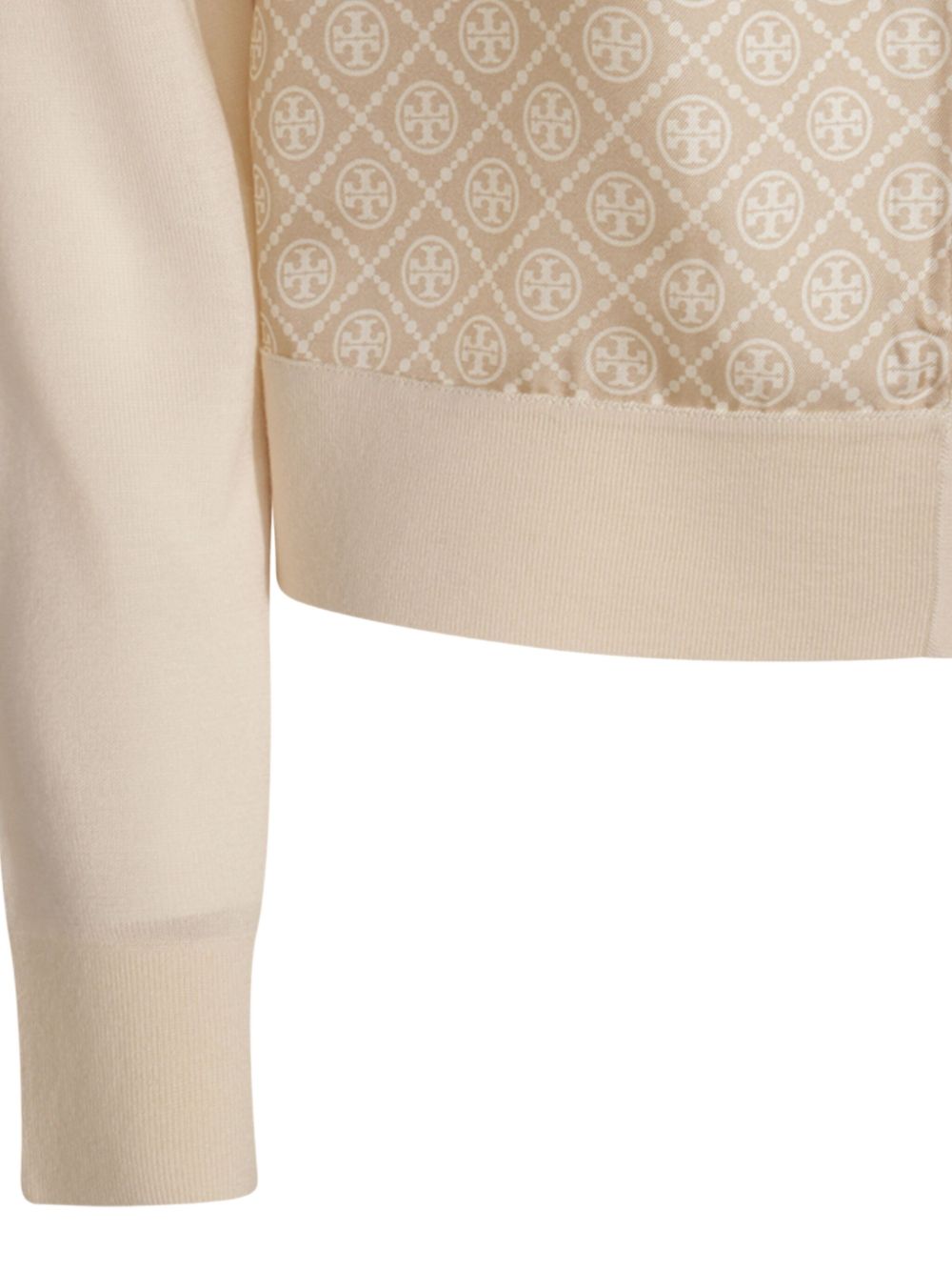Tory Burch Silk T Monogram Cardigan Glam Steals