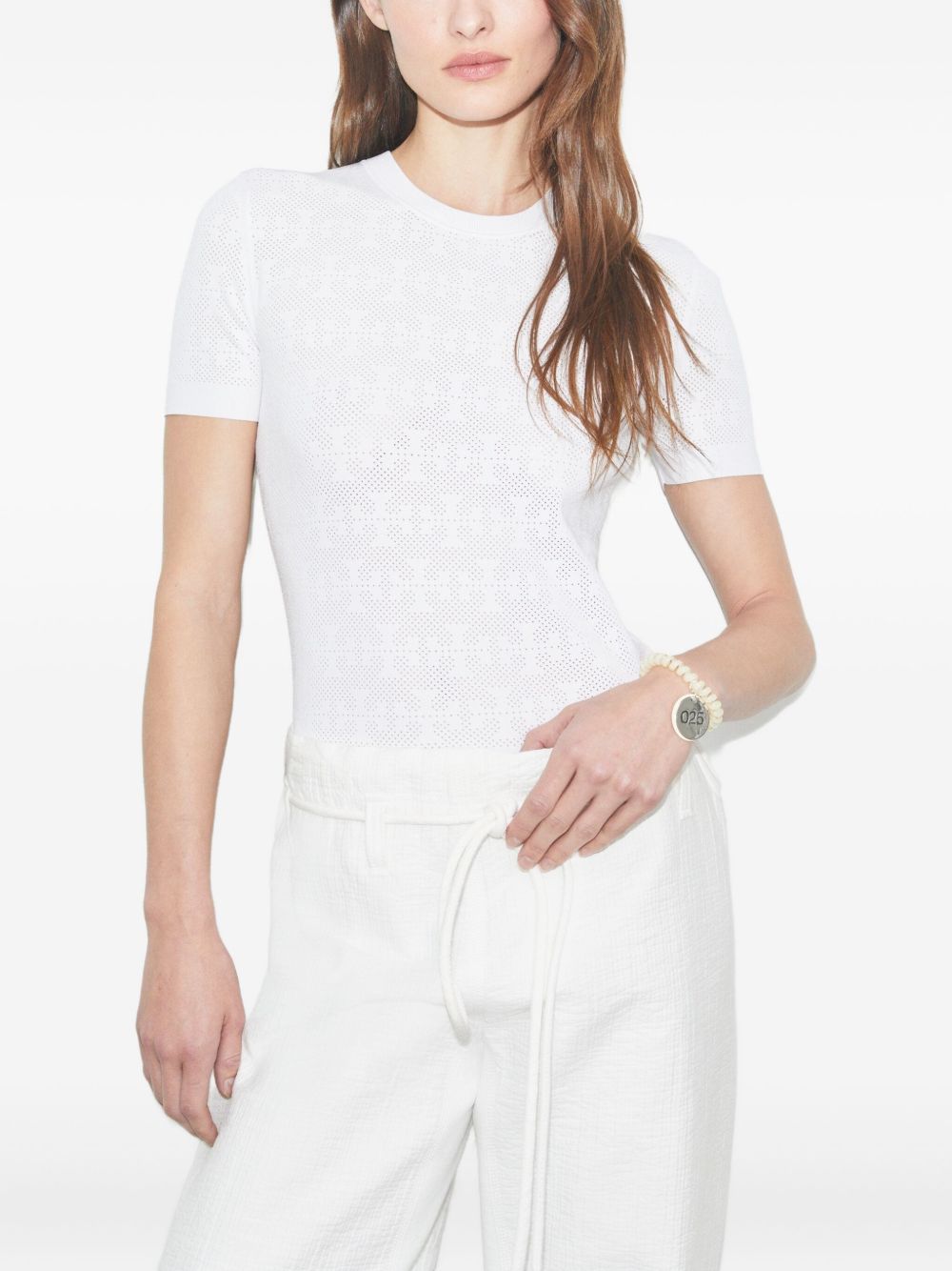 Tory Burch White T-shirt Glam Steals