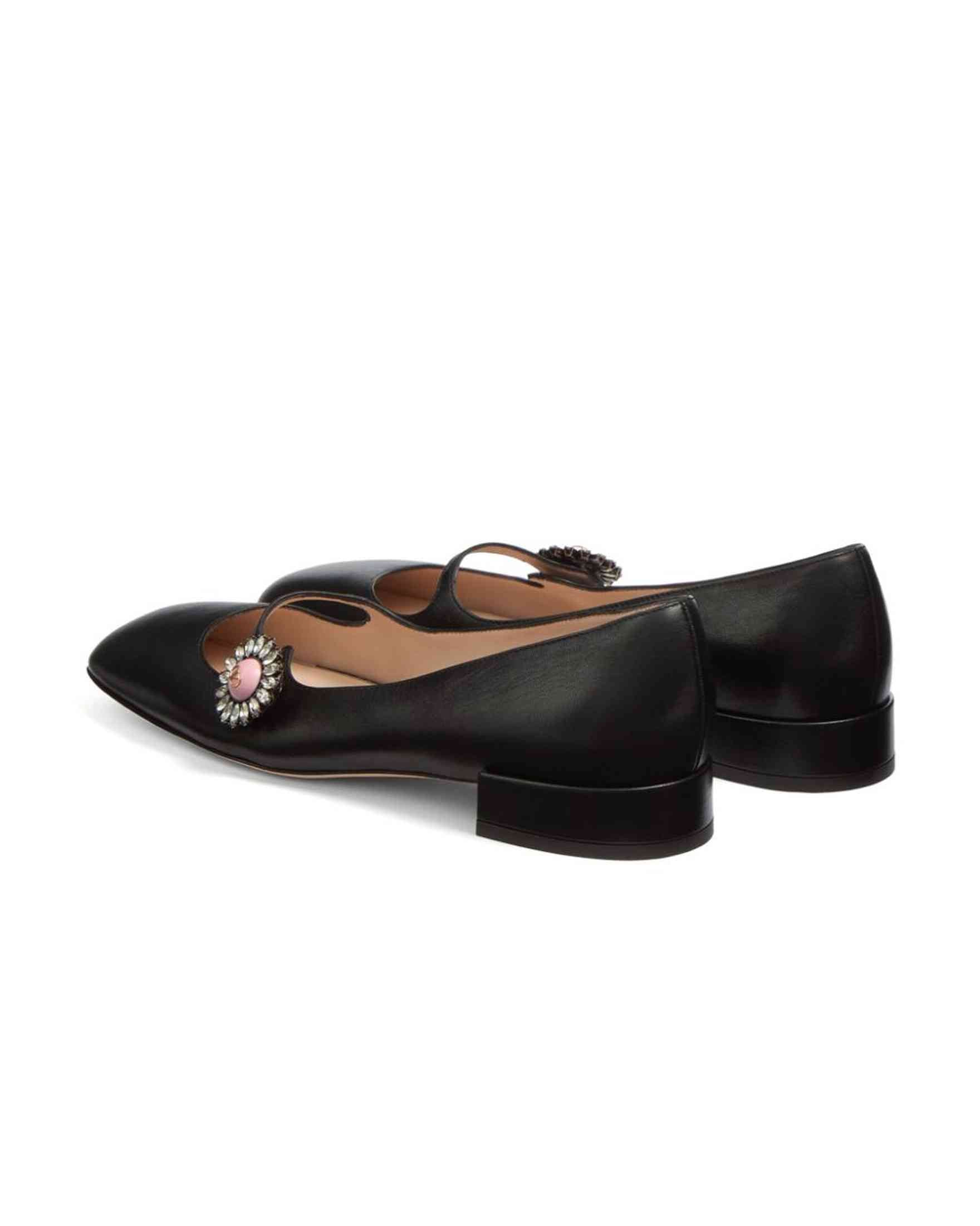 Valentino Black Garavani Flat Shoes Glam Steals
