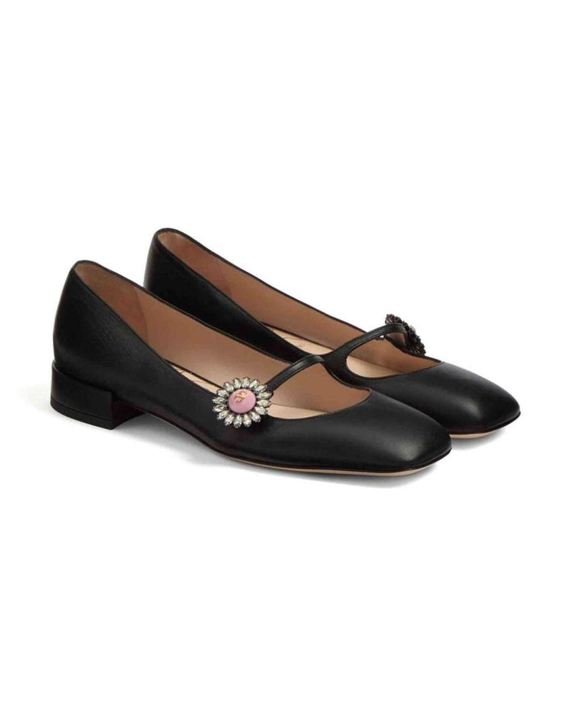 Valentino Black Garavani Flat Shoes Glam Steals