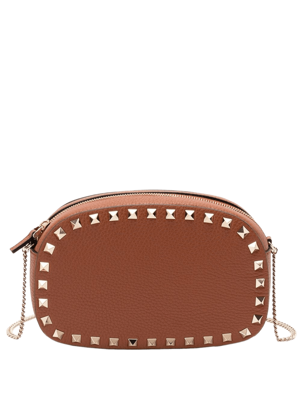 Valentino Brown Leather Garavani Bag Glam Steals