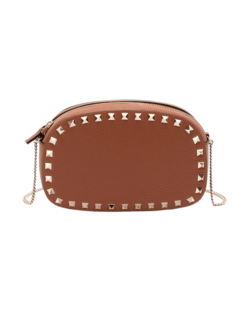 Valentino Leather Brown Garavani Bag Glam Steals
