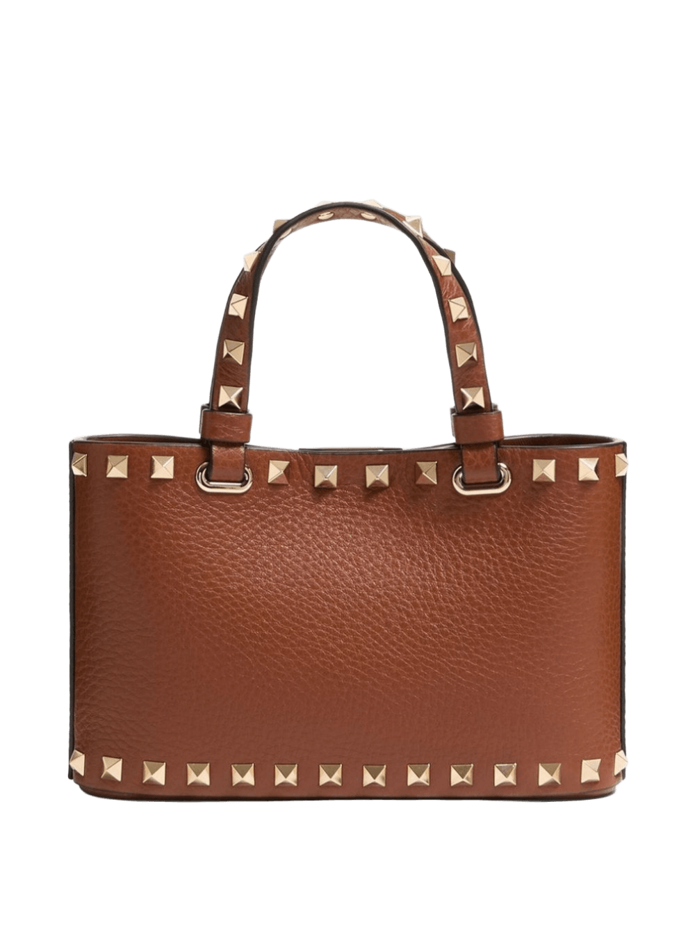 Valentino Brown Leather Garavani Bag Glam Steals