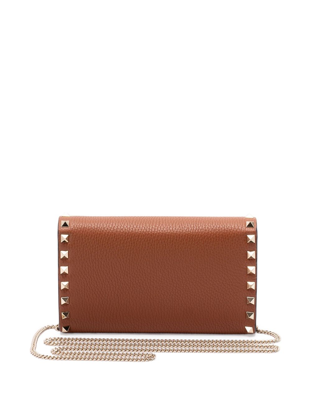 Valentino Brown Leather Garavani Bag Glam Steals