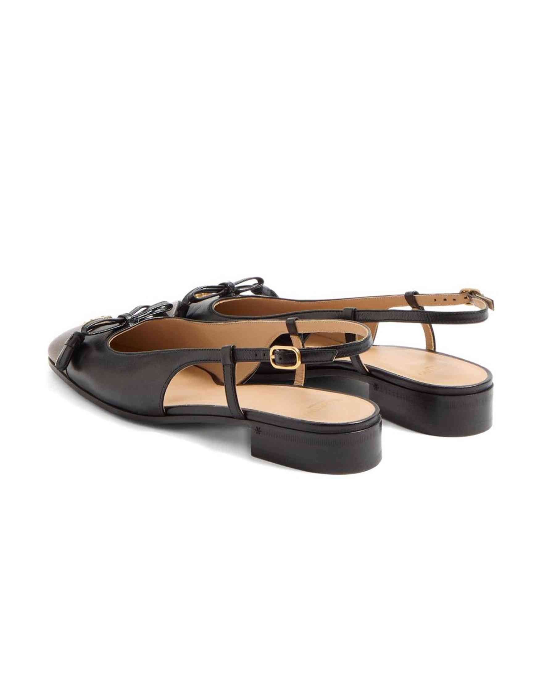 Valentino Garavani 25mm Valet Du Roi Slingback Ballet Flats Glam Steals