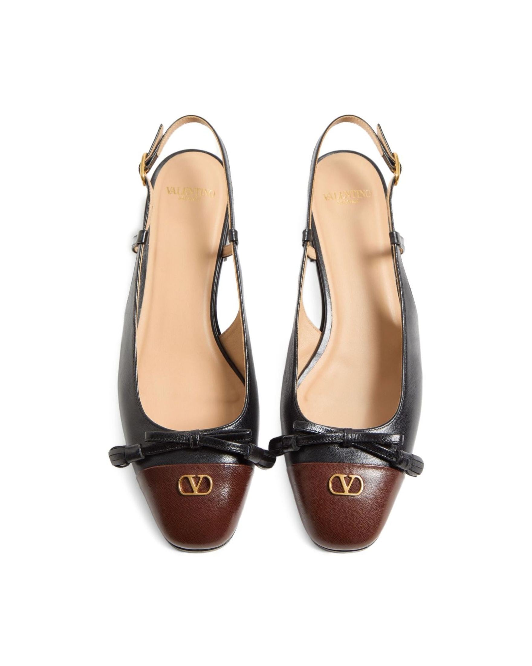 Valentino Garavani 25mm Valet Du Roi Slingback Ballet Flats Glam Steals