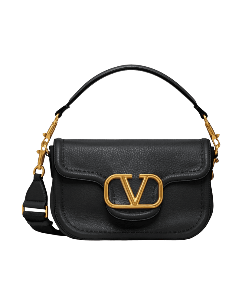 Valentino Garavani Alltime Grainy Calfskin Shoulder Bag Glam Steals