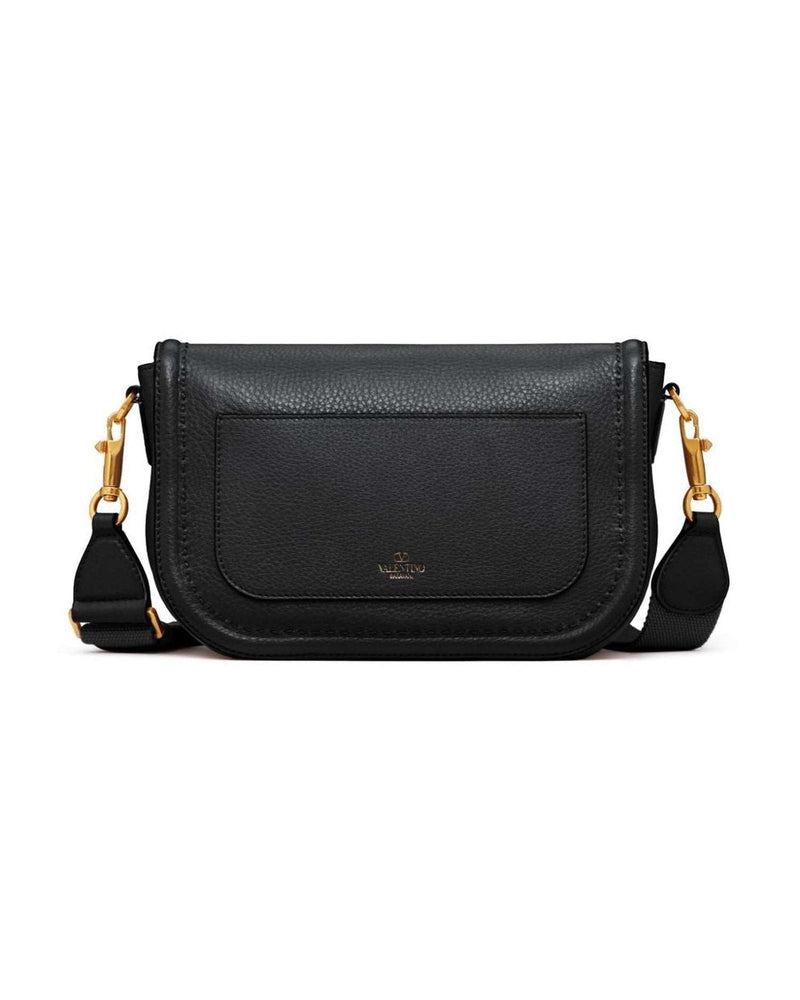 Valentino Garavani Alltime Grainy Calfskin Shoulder Bag Glam Steals