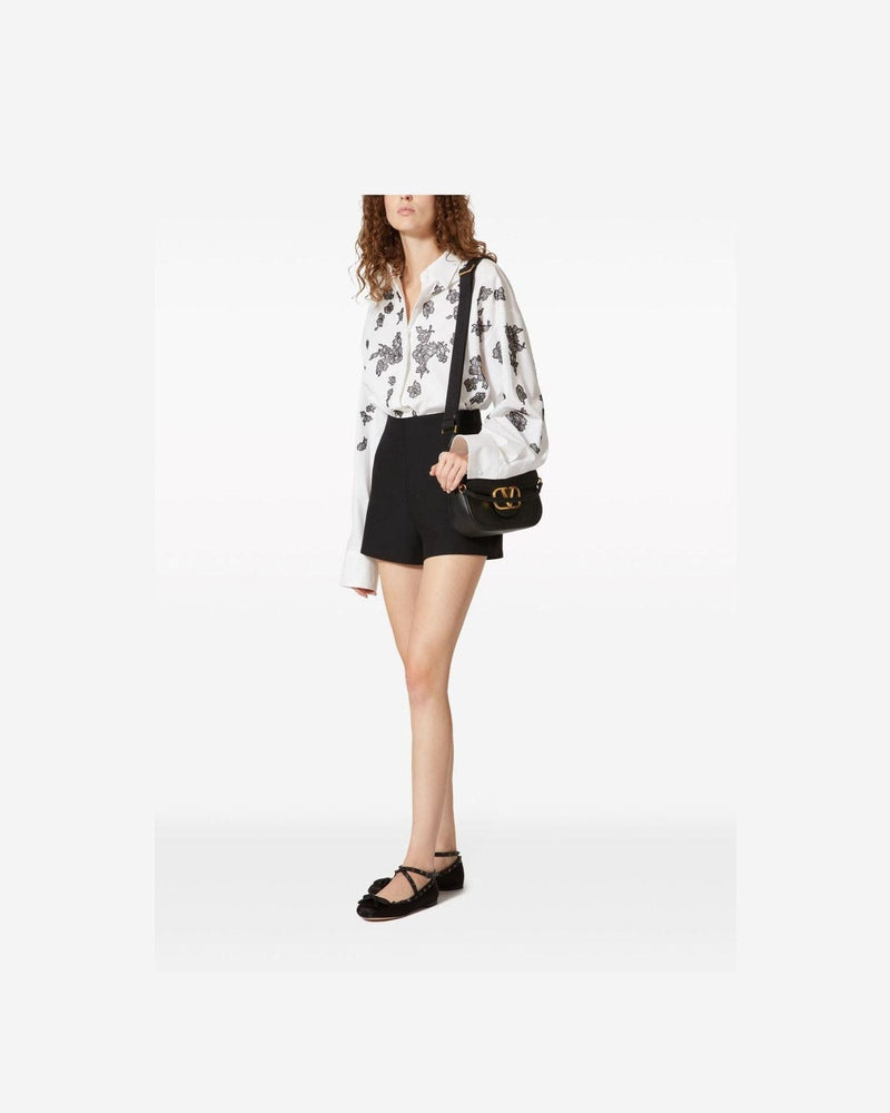 Valentino Garavani Alltime Grainy Calfskin Shoulder Bag Glam Steals