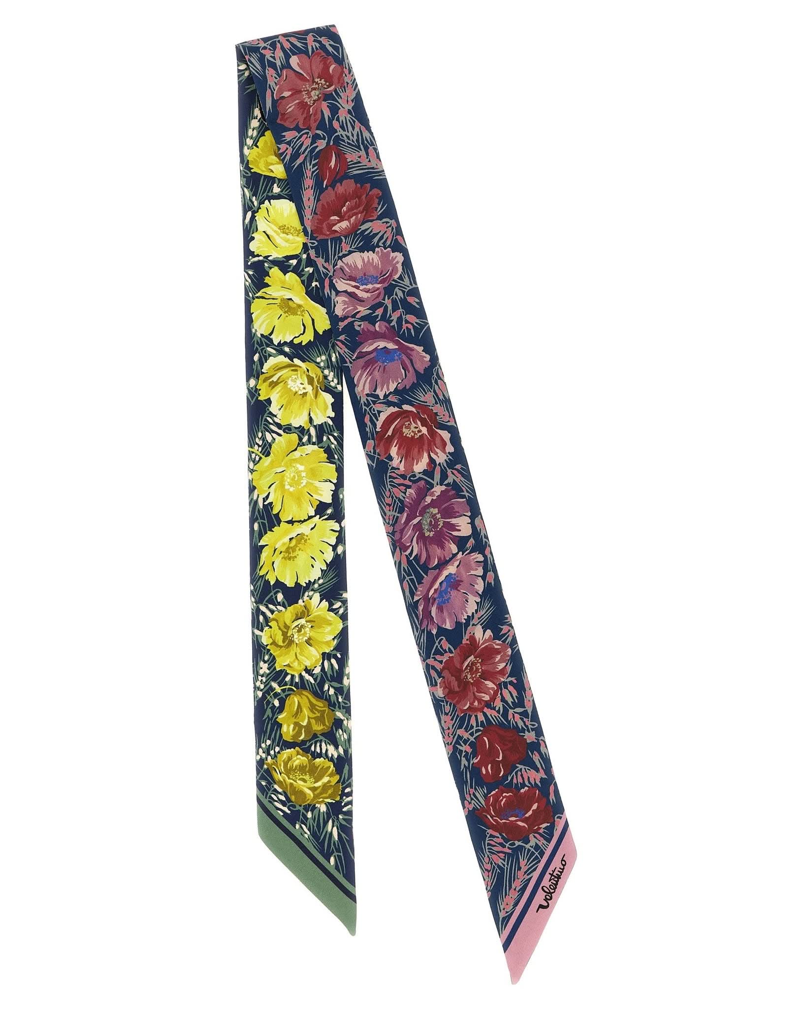 Valentino Garavani Bandeau Apres Lhiver Poppies Scraf Glam Steals
