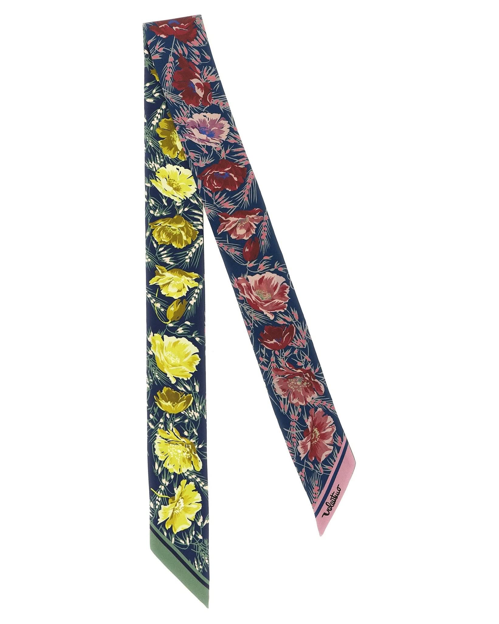 Valentino Garavani Bandeau Apres Lhiver Poppies Scraf Glam Steals