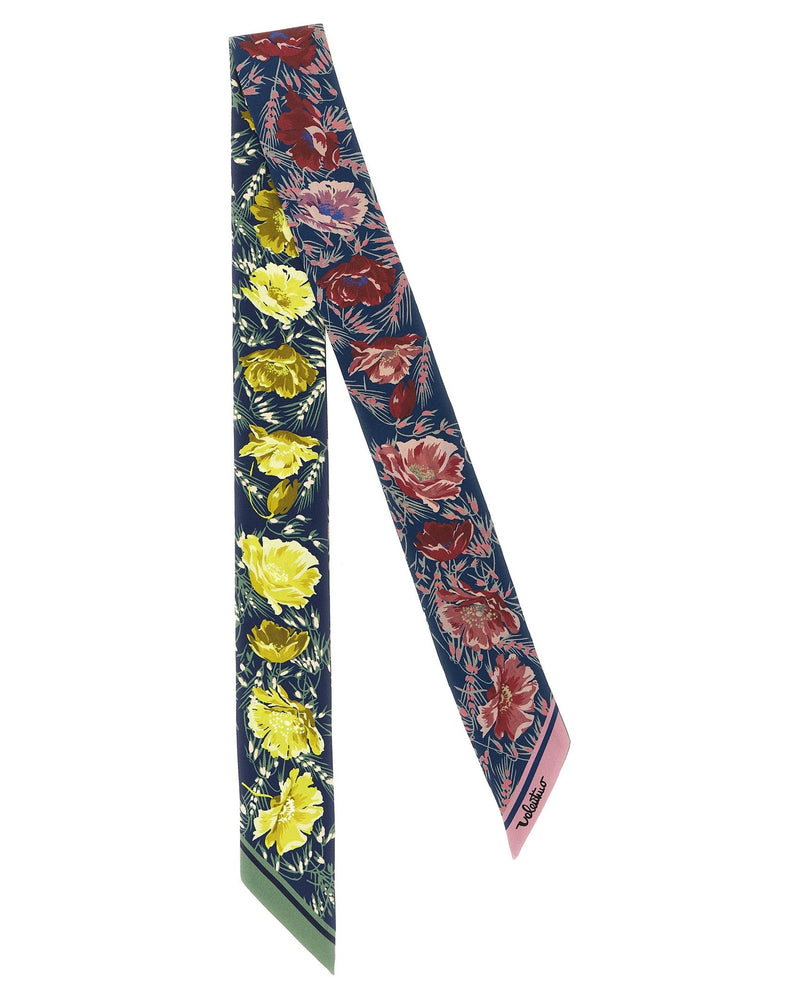Valentino Garavani Bandeau Apres Lhiver Poppies Scraf Glam Steals