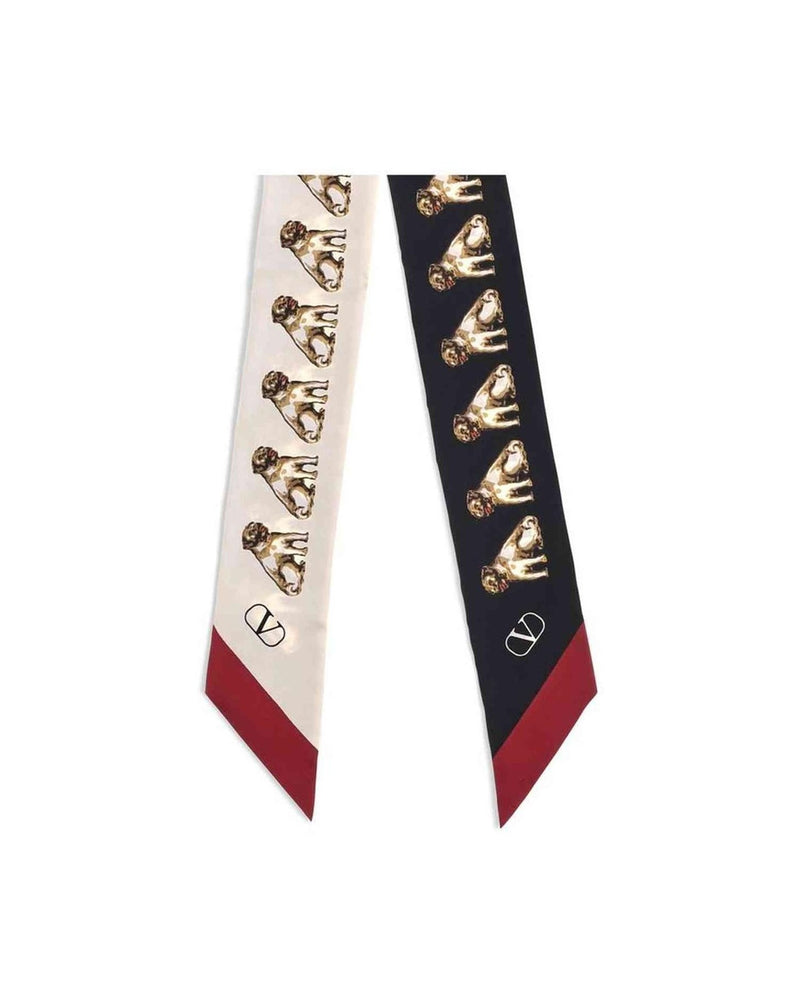 Valentino Garavani Bandeaux Scarf Glam Steals