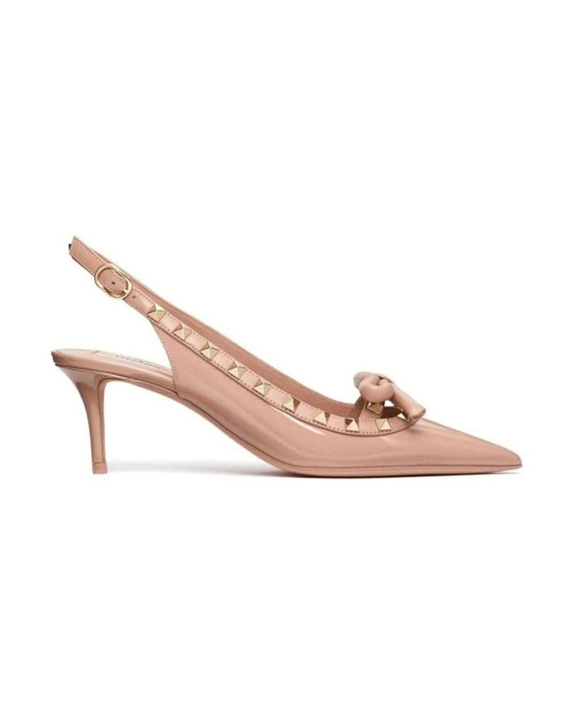 Valentino Garavani Beige Calfskin High Heel Pumps Glam Steals