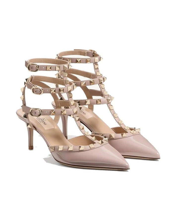 Valentino Garavani Beige Calfskin Platform Pumps Glam Steals