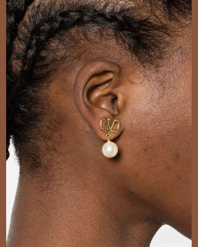 Valentino Garavani Bijoux Golden Earrings Glam Steals