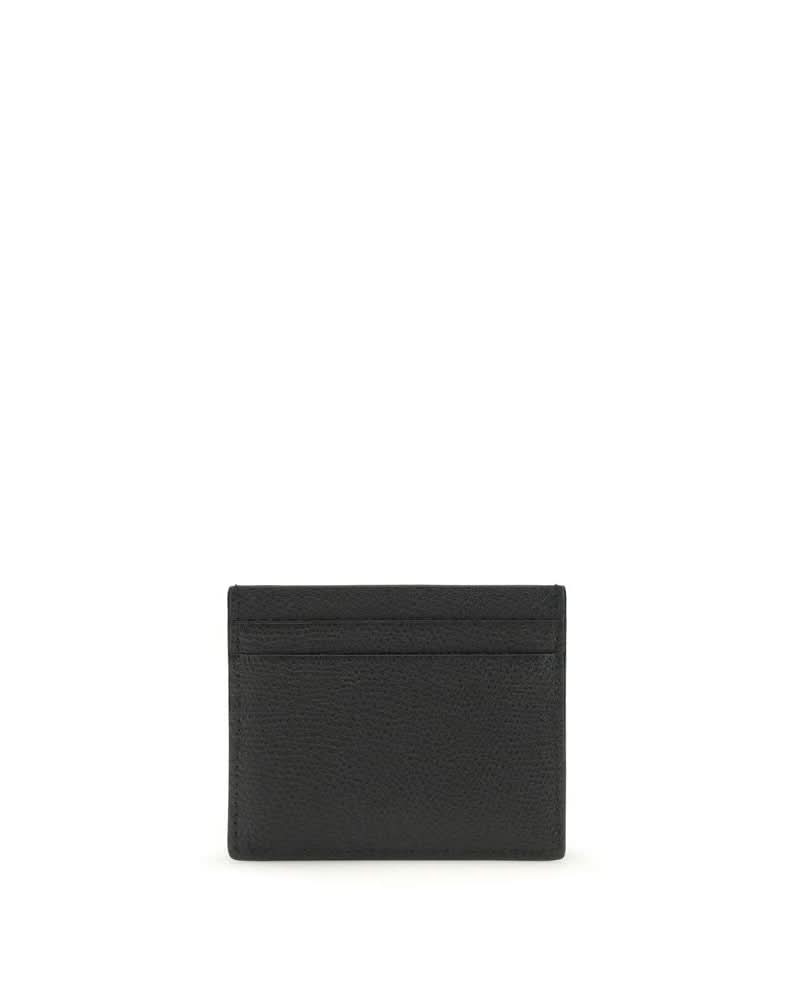 Valentino Garavani Black Calf Leather Bos Taurus Wallet 