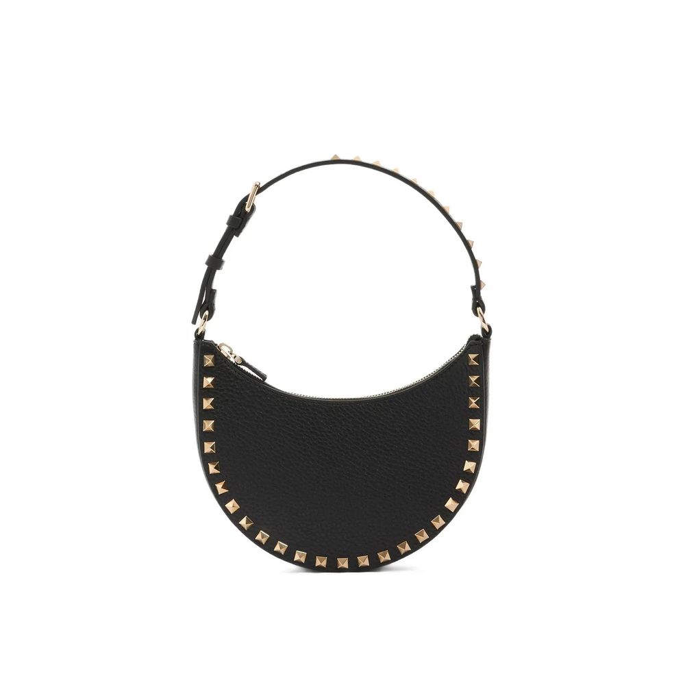 Valentino Garavani Black Calfskin Shoulder Bag Glam Steals