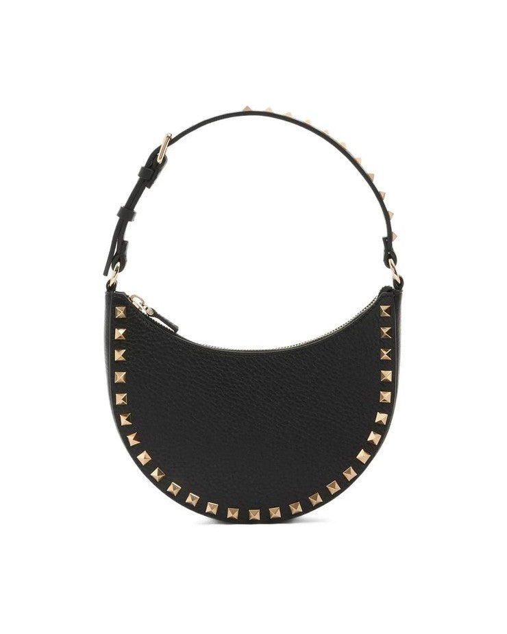 Valentino Garavani Black Calfskin Shoulder Bag Glam Steals