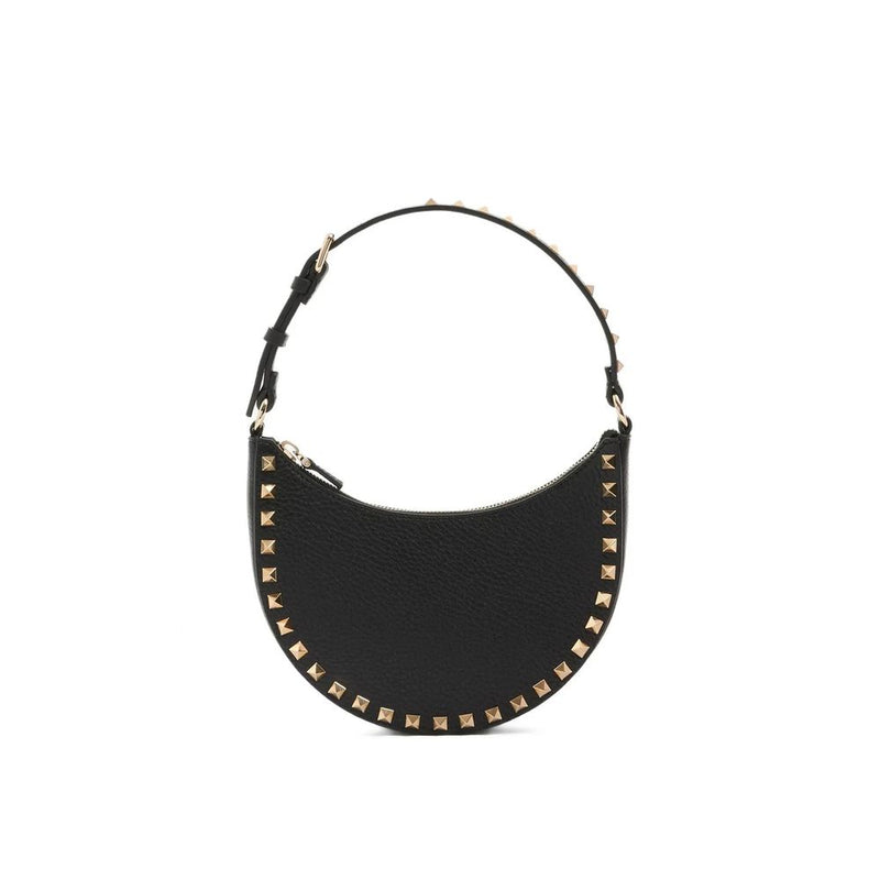 Valentino Garavani Black Calfskin Shoulder Bag Glam Steals