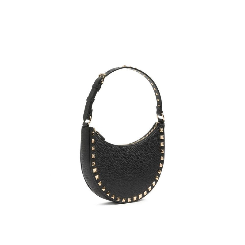 Valentino Garavani Black Calfskin Shoulder Bag Glam Steals