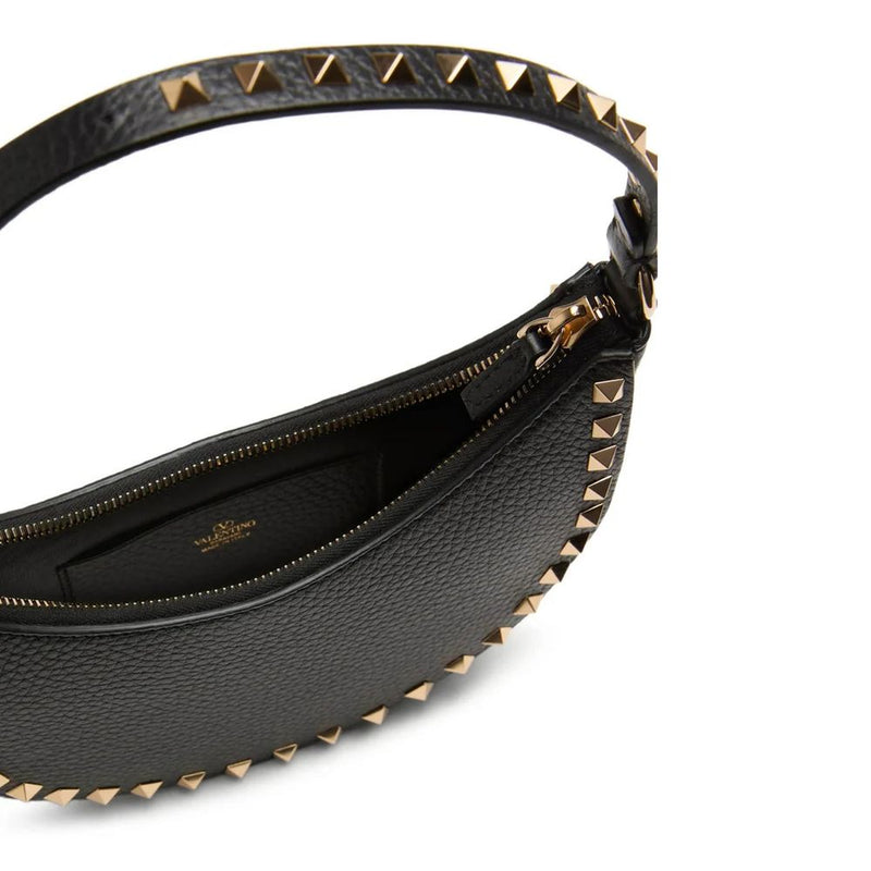 Valentino Garavani Black Calfskin Shoulder Bag Glam Steals