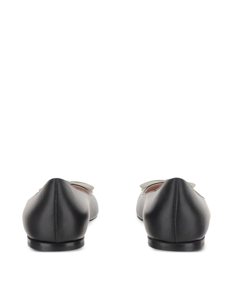 Valentino Garavani Black Flat Shoes Glam Steals