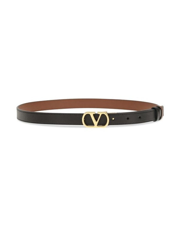 Valentino Garavani Black Lamb Ovis Aries Regular Belt Glam Steals