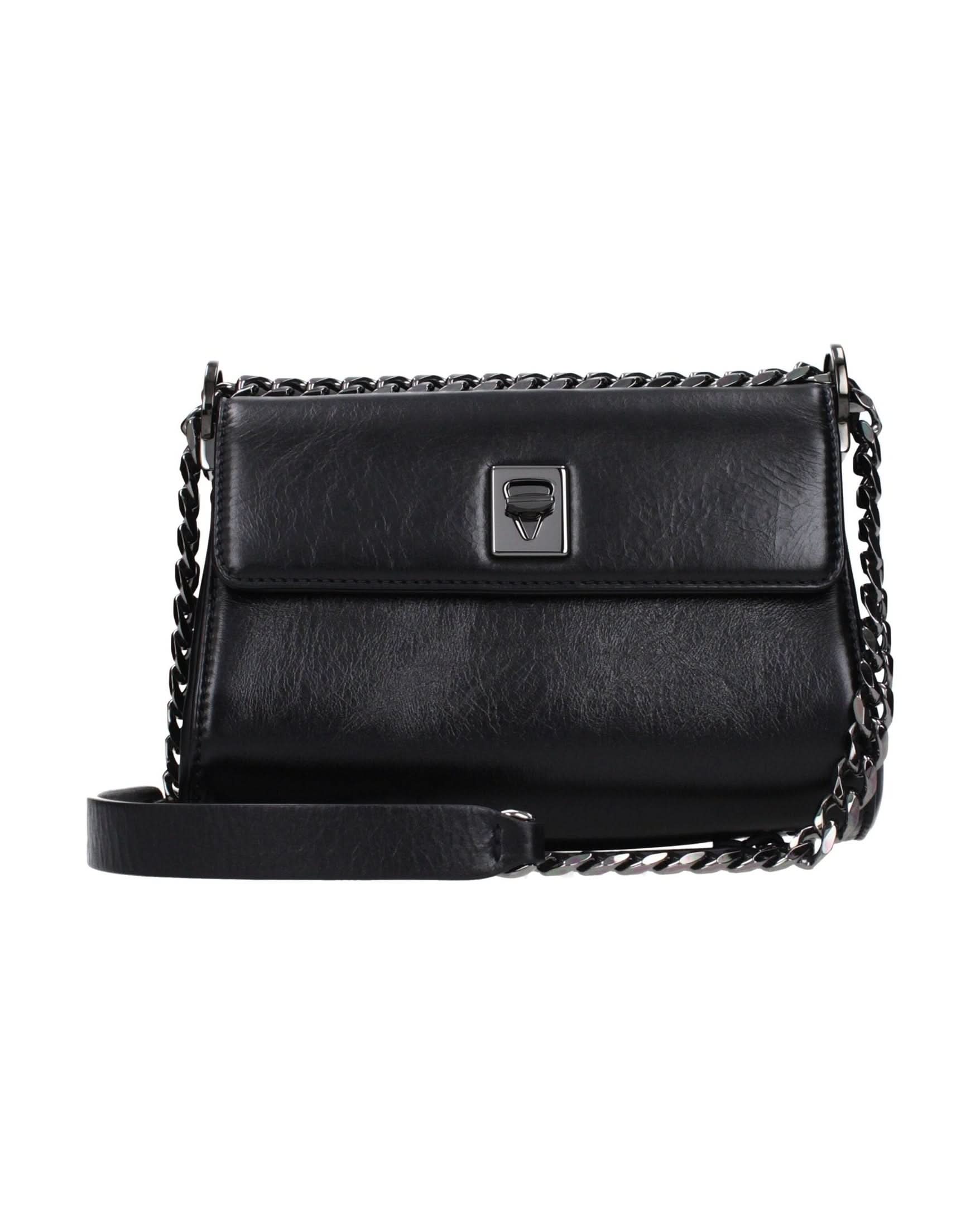 Valentino Garavani Black Leather Crossbody Bag Cross Body Bags