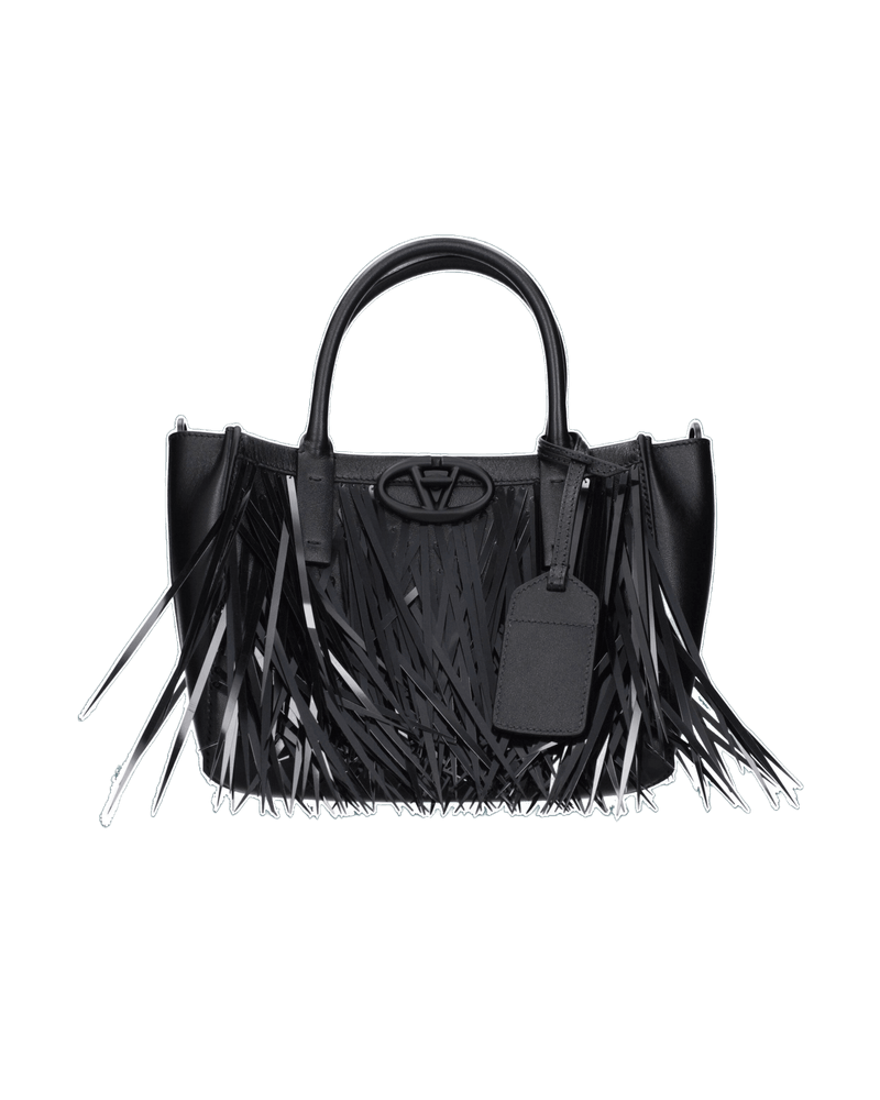 Valentino Garavani Black Leather Handbag Glam Steals