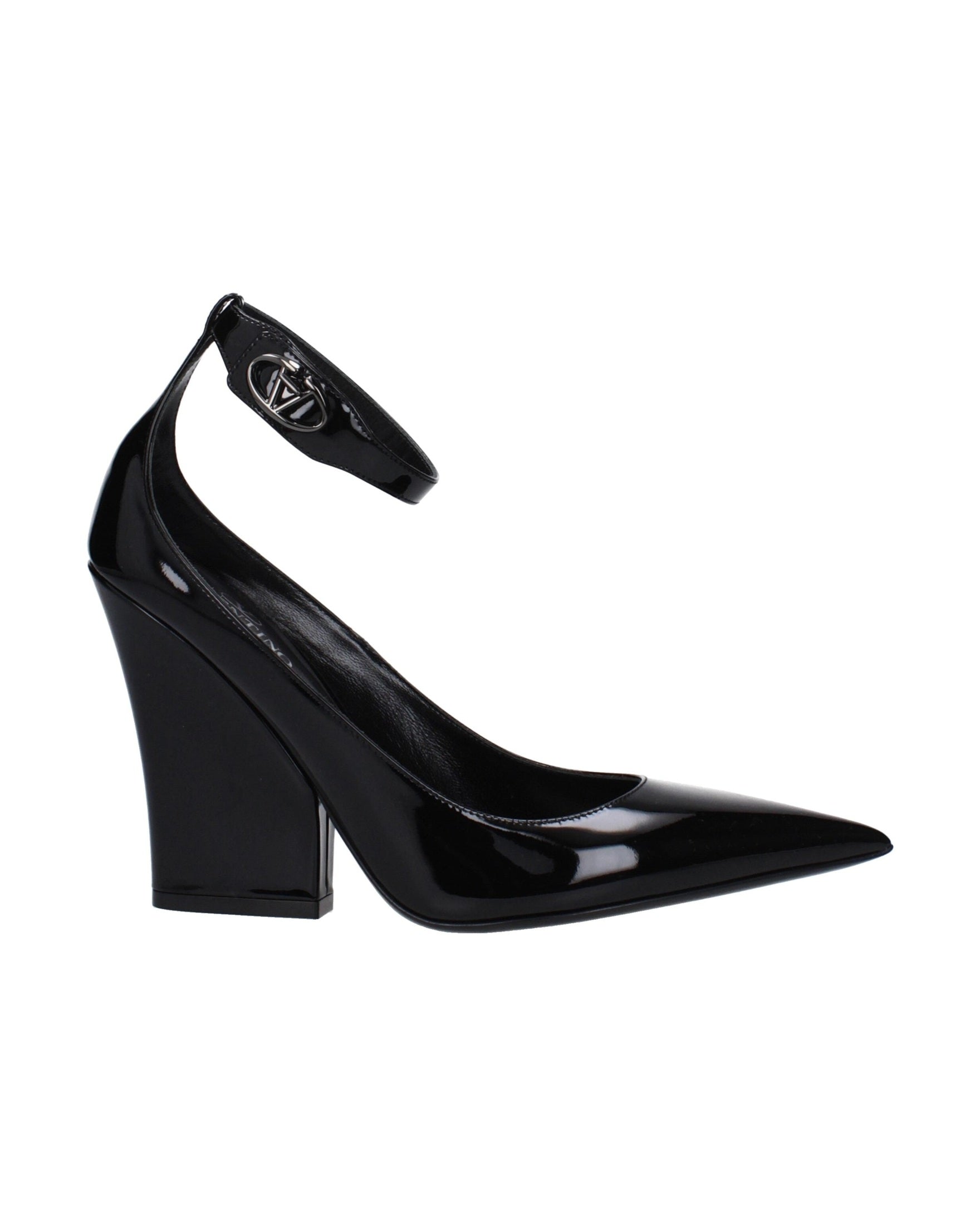 Valentino Garavani Black Leather Platforms Pumps Glam Steals
