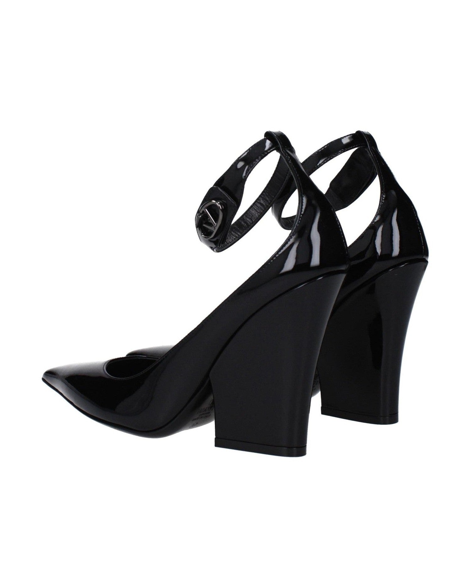 Valentino Garavani Black Leather Platforms Pumps Glam Steals