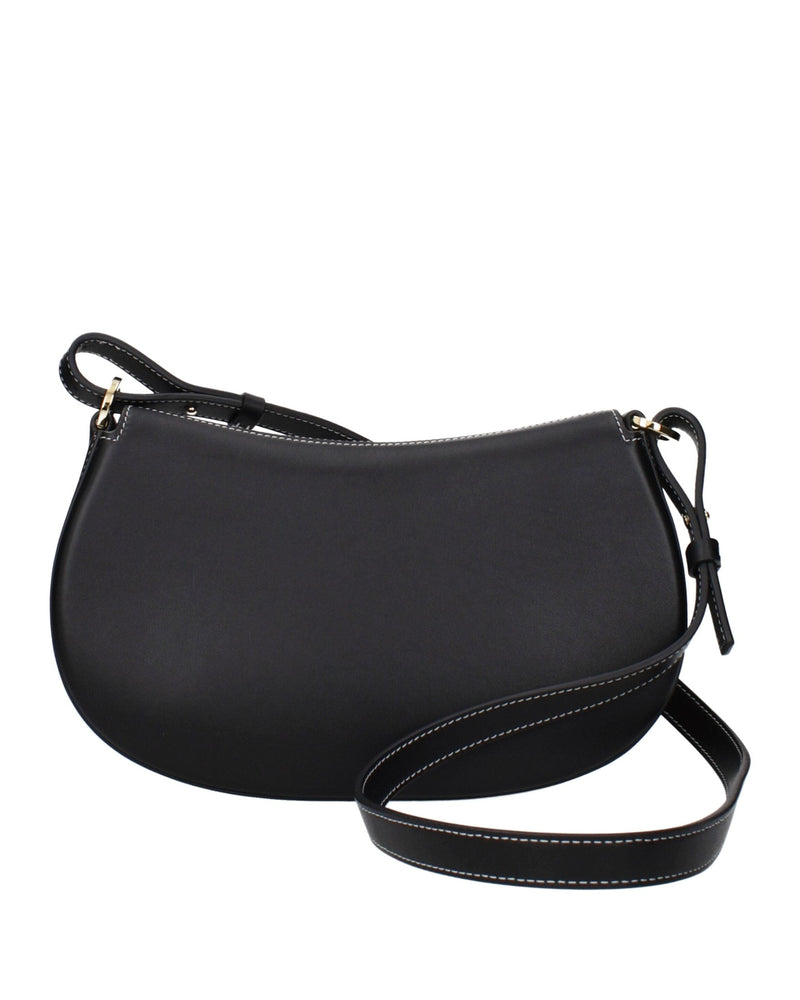 Valentino Garavani Black Leather Shoulder Bag Glam Steals