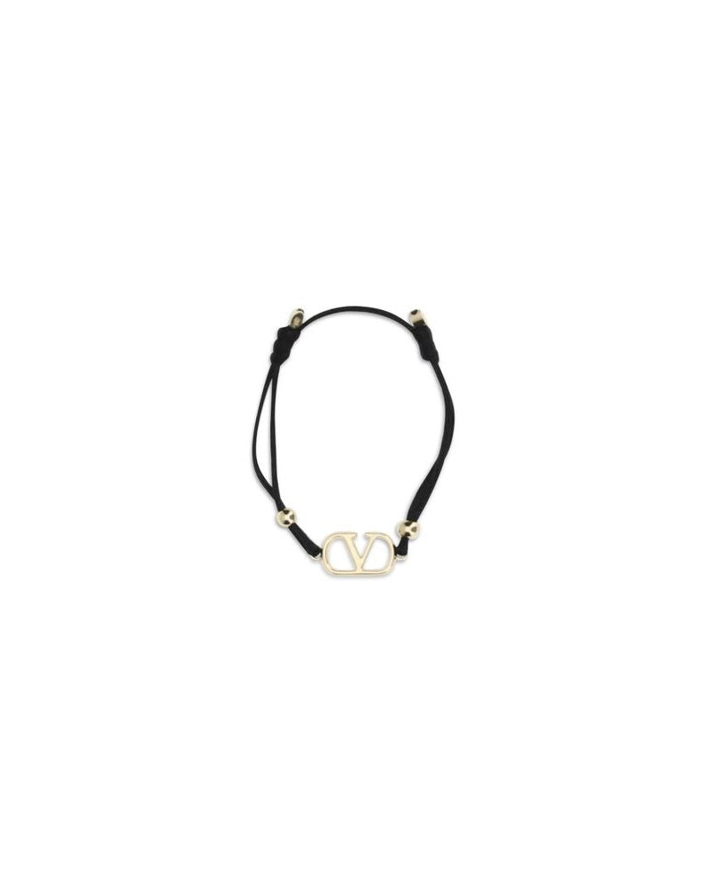 Valentino Garavani Black Polyester Bracelet Glam Steals