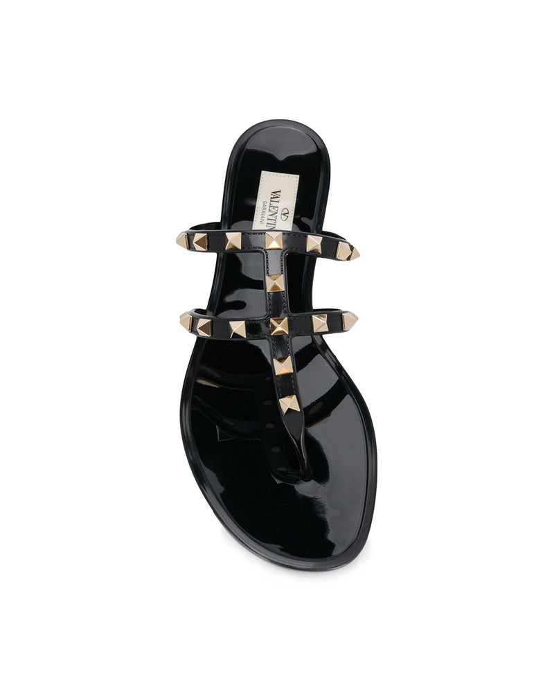 Valentino Garavani Black Sandals Glam Steals